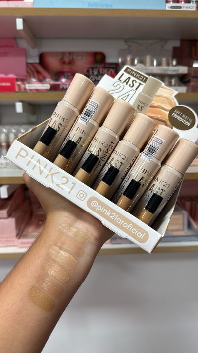 Base liquida Last 24hs - Pink 21 (MEDIA CAJA/CAJA ENTERA)