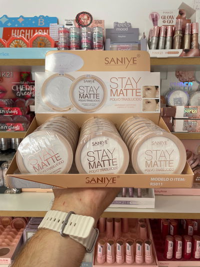 Polvo translúcido Saniye - MEDIA CAJA O CAJA ENTERA