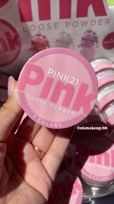 Polvo translucido x3 tonos - Pink 21 (3 o 6 UNIDADES)