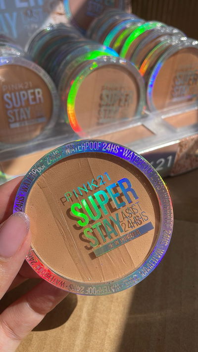 Polvo compacto Super Stay - Pink 21 (3 o 6 UNIDADES)