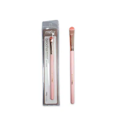 Brocha color rosa plana para ojos - Mely