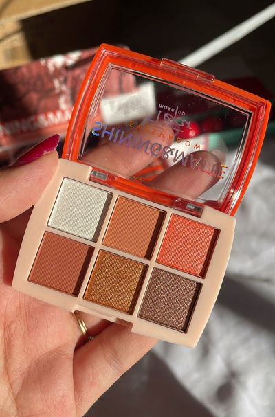 Paleta x6 sombras Shining (3 o 6 UNIDADES)