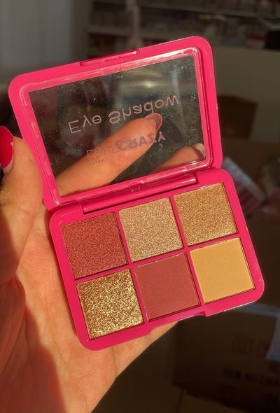 Paleta x6 sombras Eye Shadow - Love Crazy Tejar (3 o 6 UNIDADES)