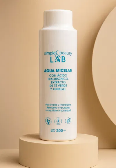 Agua micelar con Ácido hialuronico - Simple & Beauty (1 o 3 UNIDADES)