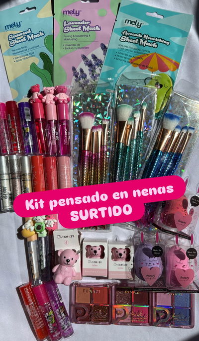 Kit de maquillaje pensado en nenas Surtido