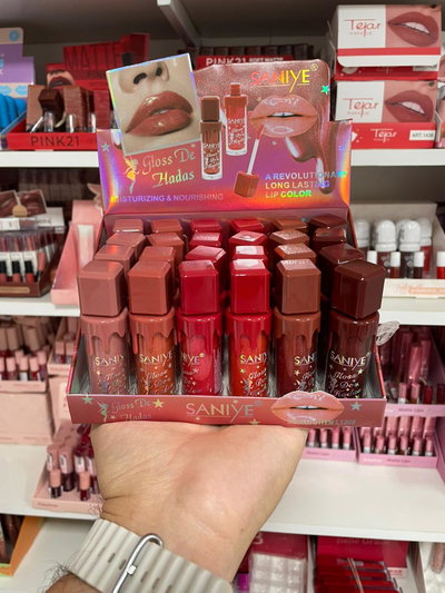 Gloss labial de hadas - Saniye (MEDIA CAJA/CAJA ENTERA)