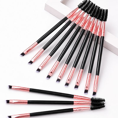 Pack x12 brochas doble para ojos