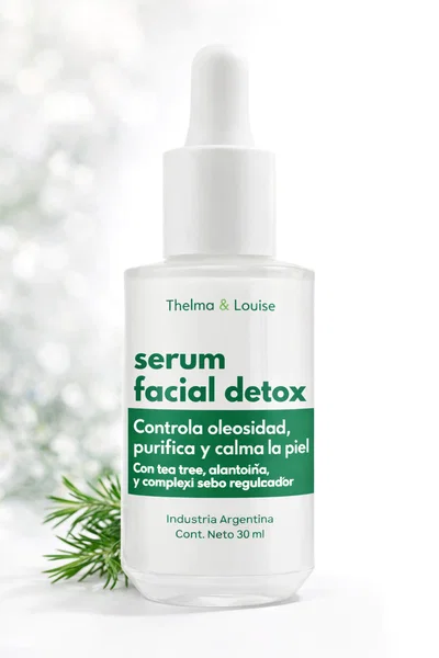 SERUM FACIAL DETOX (PORCELANA) - THELMA & LOUISE (1 o 3 UNIDADES)