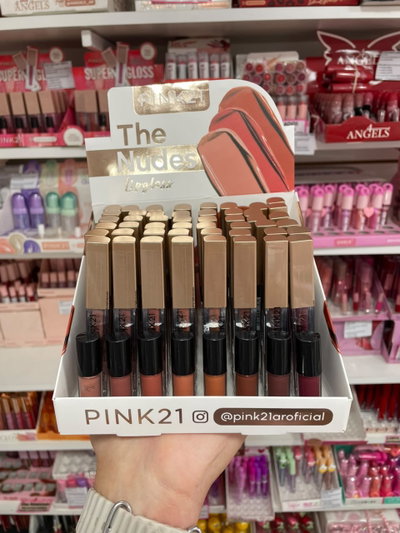 Labial MATTE intransferible The Nudes - Pink21 (MEDIA CAJA/CAJA ENTERA)