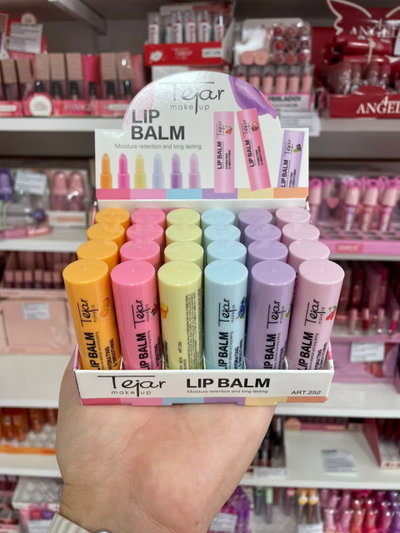 Balsamo Lip Balm frutal - Tejar (MEDIA CAJA/CAJA ENTERA)