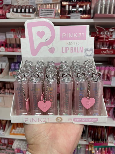 Balsamo Dupe Dior + llavero - Pink 21 (MEDIA CAJA/CAJA ENTERA)