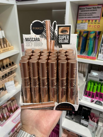 Mascara de pestaña Sky High Super Volumen - Pink 21 (MEDIA CAJA/CAJA ENTERA)