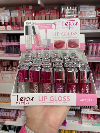 Lip gloss Crystal - Tejar (MEDIA CAJA/CAJA ENTERA)