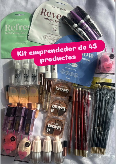 Kit emprendedor de 45 productos