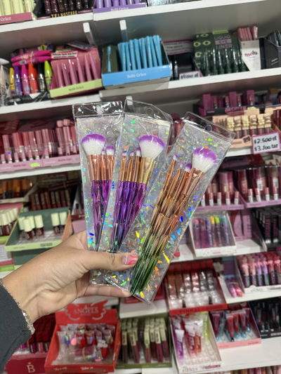 Set x5 brochas diamante 