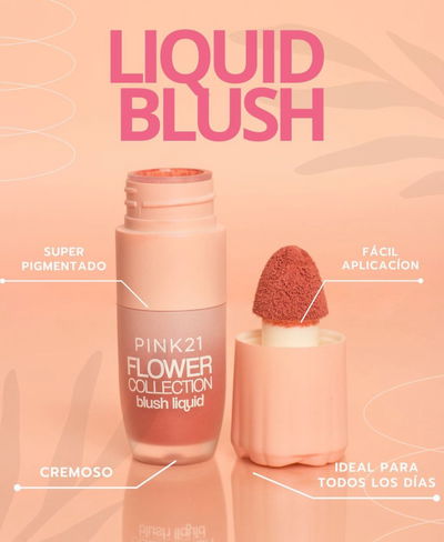 Rubor liquido Flower Pink21