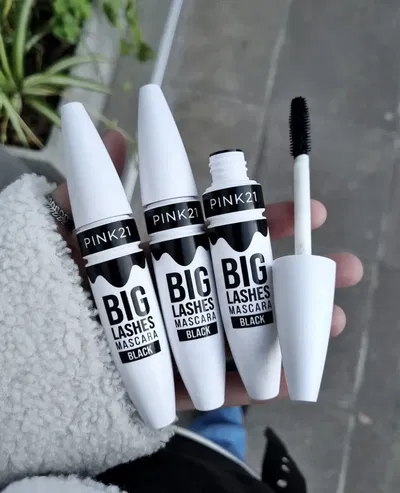 Máscara Big Lashes Black – Pink 21 🖤✨- CAJA ENTERA (12u)