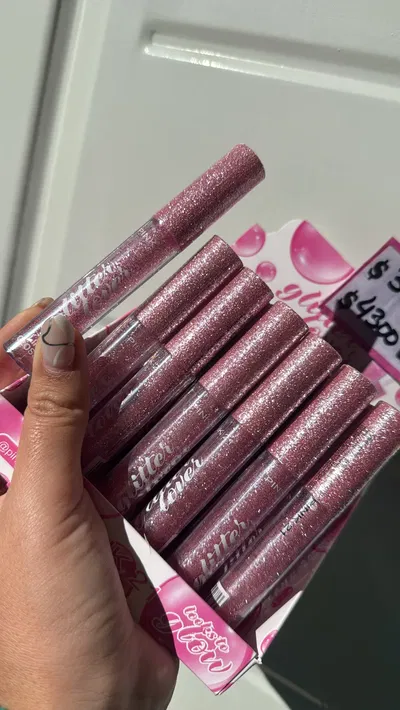 Brillo Glitter Pink 21 - MEDIA CAJA/CAJA ENTERA