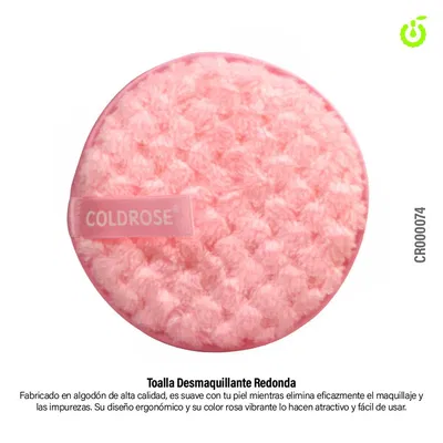 Pad desmaquillante - COLDROSE