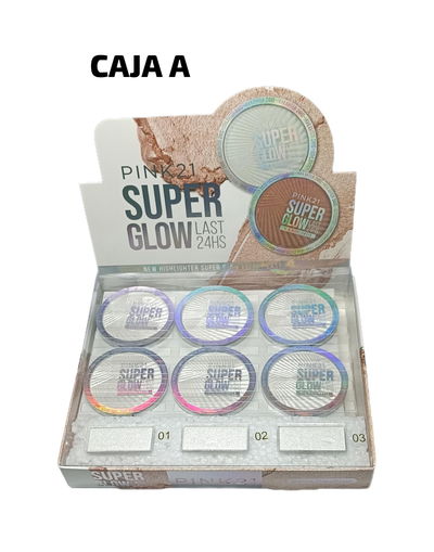 Iluminador Super Glow Last 24hs - Pink 21 MEDIA CAJA/CAJA ENTERA