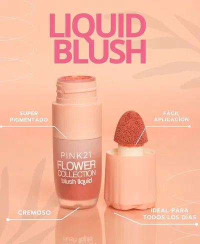 Rubor liquido Flower Pink21 MEDIA CAJA/CAJA ENTERA