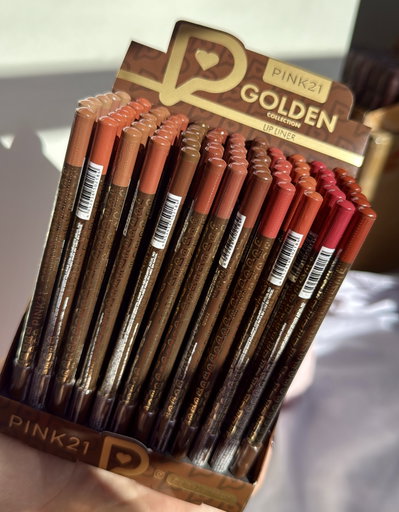 Delineador de labios Golden - Pink 21 (MEDIA CAJA/CAJA ENTERA)