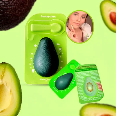 Mascara facial nocturna avocado - Simple & Beauty