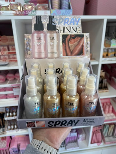 Iluminador en spray shining - TEI (CAJA ENTERA 12 UNIDADES)