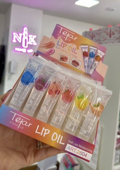 Lip Oil frutal Roll On - Tejar (MEDIA CAJA/CAJA ENTERA)