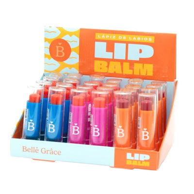 CAJA ENTERA DE BÁLSAMOS BELLE GRACE 24 UNIDADES