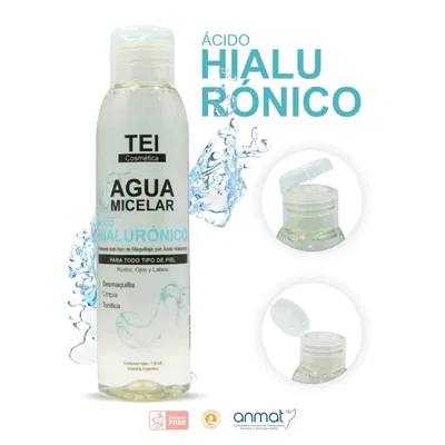 Agua micelar TEI Acido Hialurónico