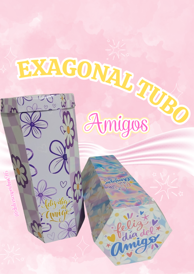 Tubo Exagonal Amigos 