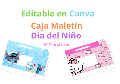 Caja Maletín DÍA DEL NIÑO 