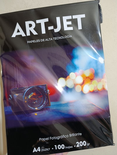 Papel fotográfico alta tecnología