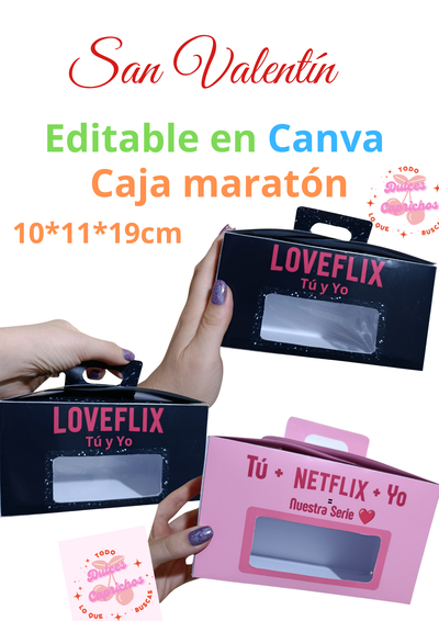 Caja maratón San Valentín