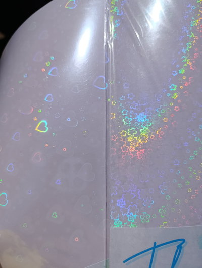 Contac A4 holográfico individual