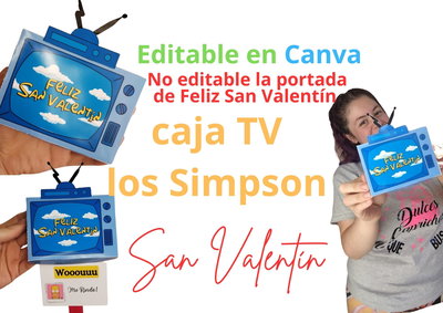 Caja TV Los Simpson