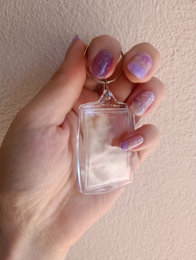 Llavero para mini fotos 