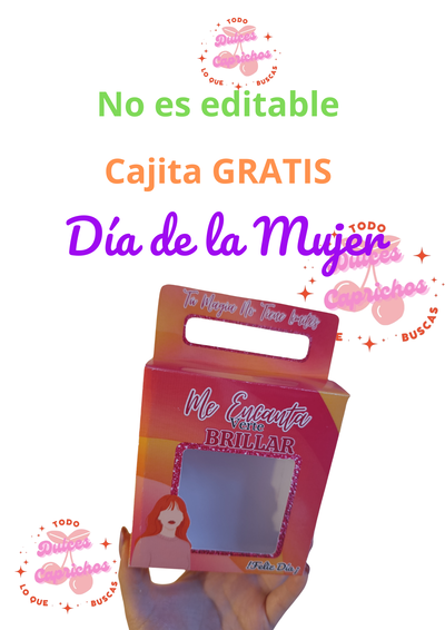 Caja estuche imprimible gratuito