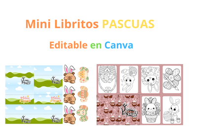 Mini libritos Pascua