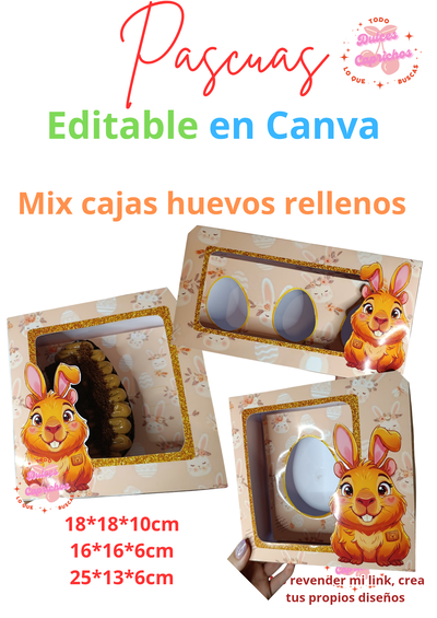 Mix Caja huevos rellenos 