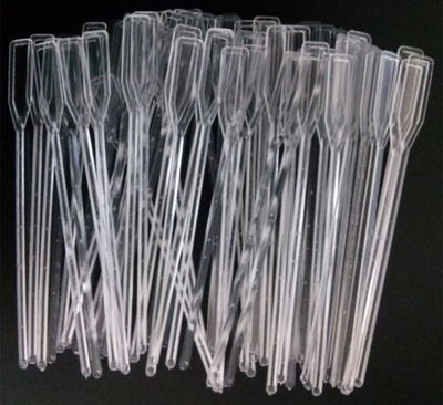 Palitos transparentes x100