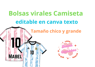 Bolsa camiseta viral