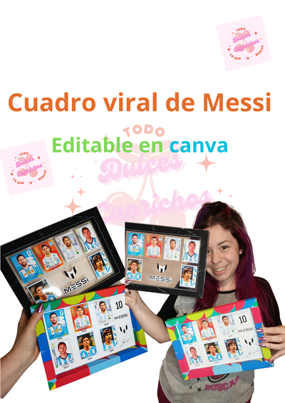 Cuadro viral de Messi 