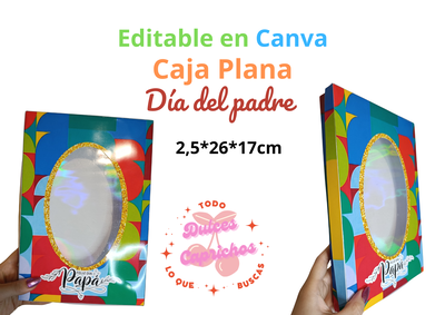 Caja plana 16*17*7