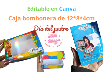 Bombonera mini día del padre