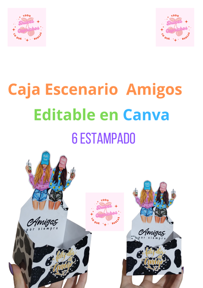 Caja Escenario Amigos 