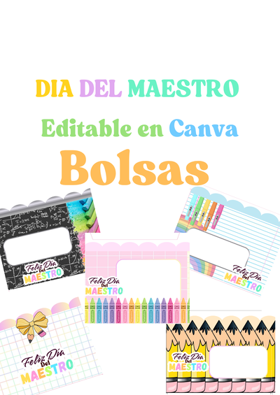 Día del Maestro Bolsas