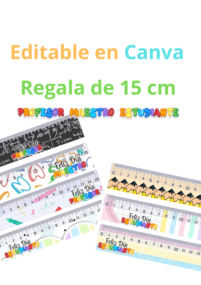 Regla 15 cm