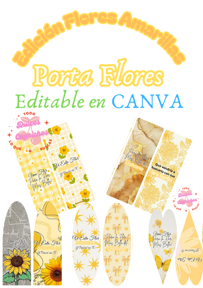 Apoya flores Simples